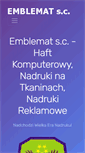 Mobile Screenshot of emblemat.pl